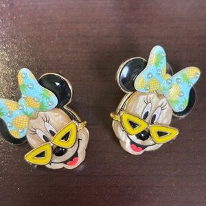 Disney Baublebar Minnie pineapple earrings